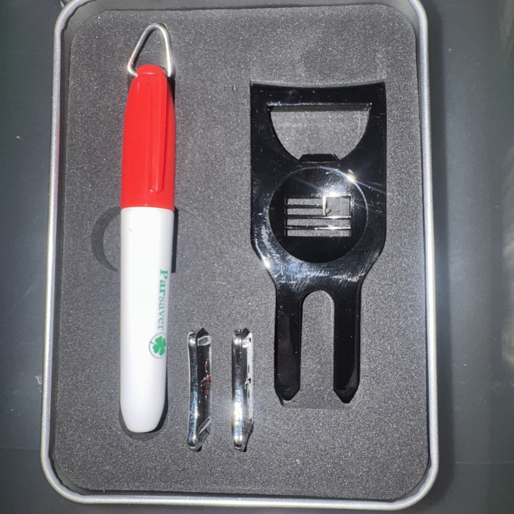 Golf Divot Repair Tool  Golf Ball Marker 6-in-1 Multifunctional Access